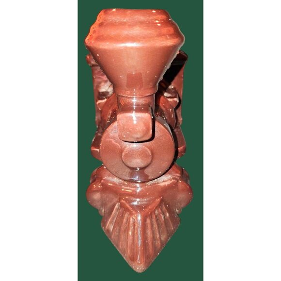 Vintage Ceramic Train Locomotive Planter Steampunk - Picture 4 of 9